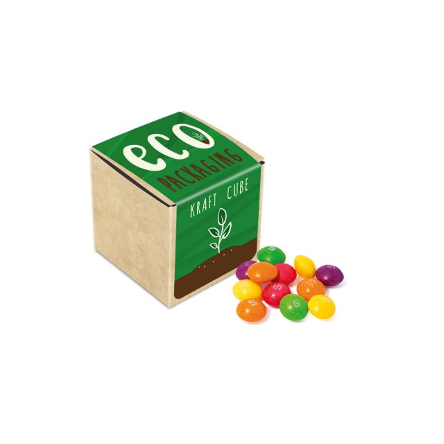 Eco Kraft Cube – Skittles®