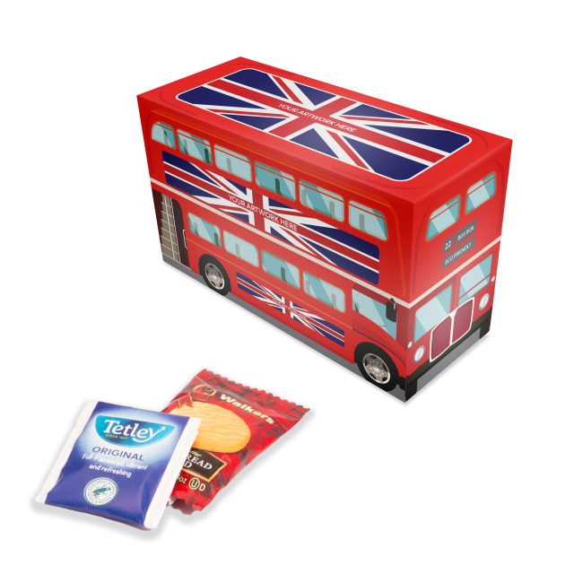 Eco Range – Eco Bus Box – Tea & Biscuits
